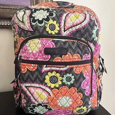 Vera Bradley Large Backpack Quilted Floral • $24.99