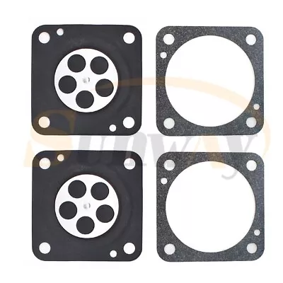 2× Carb Kit For Bing 33 Carb Fitted On Wacker BS45Y BS52Y BS65Y Diaphragm Gasket • £10.68