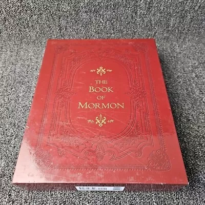 The Book Of Mormon Leather Bound Gilded Edges Heirloom W/ Case Rare • $99.95