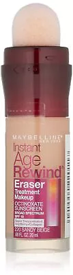 Maybelline Instant Age Rewind Eraser Treatment Makeup Sandy Beige 0.68 Fl. Oz. • $11.99