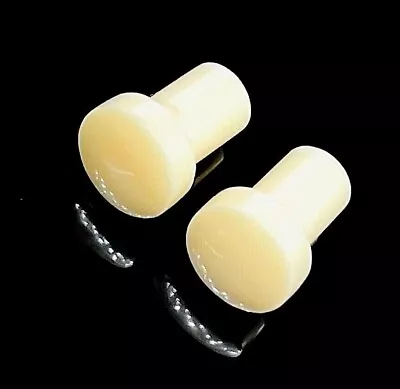 BONE  Single Flare Ear Plugs Handmade PAIR  Size 3MM To 25MM & More • $19.22