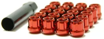 Muteki Spline Drive Open End Lugs (12x1.50 Set/20 Red) 31886R • $61.75