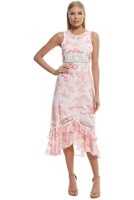 Alice McCall Pink And White Dress Size 6 • $40