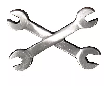 $8.99 • Buy MECHANIC Wrenches   JACKET VEST PEWTER  MC  BIKER PIN  [1.5 Inch]