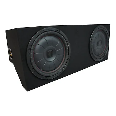 05-15 Ford Mustang Coupe Kicker CompVT CVT12 Dual 12  Custom Sub Box Final 2 Ohm • $380.95