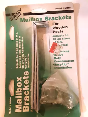 Gibraltar MB100000 Mailbox Mounting Brackets Galvanized • $9.99