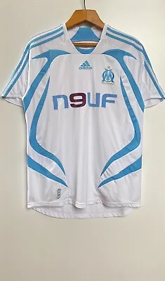 Olympique Marseille 2006 2007 Home Football Shirt Soccer Jersey Adidas 084929 M • $45