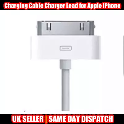 Charging Cable Charger Lead For Apple IPhone 4 4S 3GS IPodiPad 2&1 • £3.45