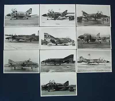 RAF/RN PHANTOMS - ORIGINAL B/W PHOTOS X10 RARE Lot.4 • £2.99