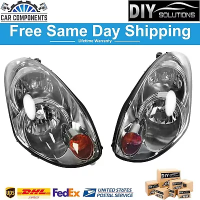 TRQ New Xenon HID Headlight Lamp Pair For 2005-2006 Infiniti G35 Sedan • $237