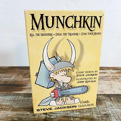 Munchkin Card Game 1st Edition 2008 - Steve Jackson Games SJG1408 • $15.95