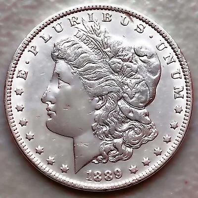 1889 Au Morgan Silver Dollar 90% $1 Coin Us #b433 • $1