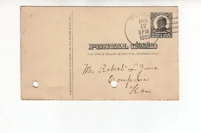 1909 Postcard Flora Mississippi • $3