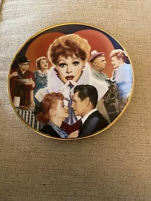 I Love Lucy 1992 Hamilton Collection Plate  Lucy  By Morgan Weistling • $24.99