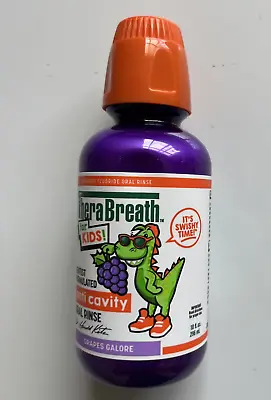 $28.49 • Buy Lot 1 - TheraBreath Kids Mouthwash With Fluoride, Grape Galore, Anticavity,10oz