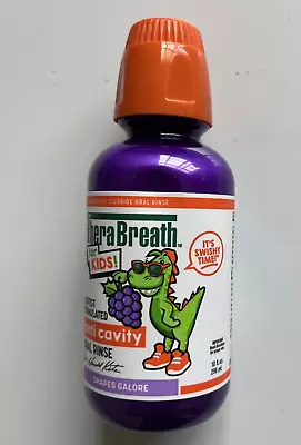 $28.49 • Buy Lot 1 - TheraBreath Kids Mouthwash With Fluoride, Grape Galore, Anticavity,10oz