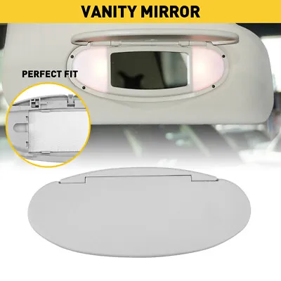 1X Sun Visor Vanity Mirror Cover Makeup For BMW Mini R55 R56 R60 2007-2014 Gray • $20.23