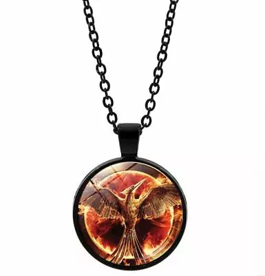 The Hunger Games Mockingjay Necklace For Girls With A Time Jewel Pendant • $0.99