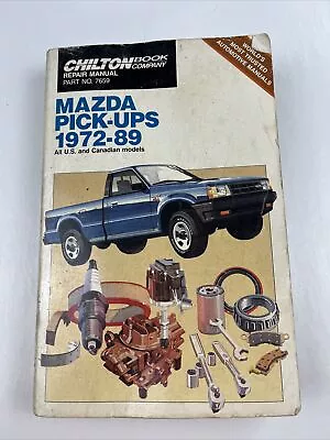 Used Mazda Pick-Up B Series Rotary Trucks 1972-1989 Chilton Repair Manual 7659 • $3.99