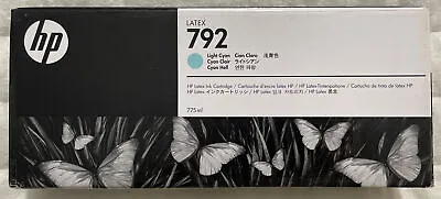 HP 792 Light Cyan 775ml Latex Ink CN709A HP 210 260 280 L26100 L26500 L28500 OEM • $176.68