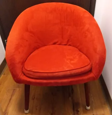 Thayer Coggin Design Classic Chair Milo Baughman Red 1950's 1960's ($drop2) • $99.99