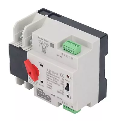 Dual Power Automatic Transfer Switch 80A Generator Changeover Switch AC110V LIF • £37.45