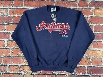 Vintage Cleveland Indians Manny Ramirez Crewneck Sweatshirt 1529 • $39.99