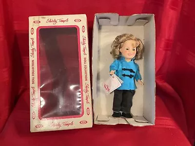 Vintage Shirley Temple Doll W/ Blue & Black Oriental Style Clothes Original Box • $14.50