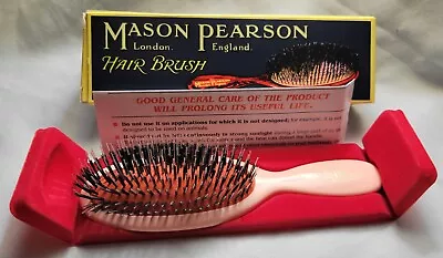 Mason Pearson Pocket Boar Bristle Brush (BN4) - Pink • $89.99