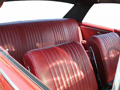 $1489.95 • Buy 1964 Chevelle Hardtop Deluxe Bench Seat Interior Kit Black 