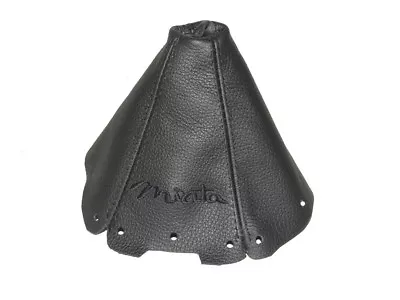 Shift Boot For Mazda Miata NB MK2 1998-2005 Leather  Miata  Black Embroidery • $39.99