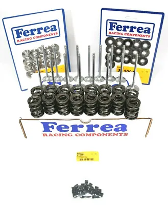 Ferrea Valves Springs Retainers W/Locks Kit Honda D16Z6 D16Y8 D16 SOHC Civic CRX • $1129