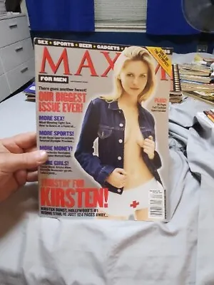 2000 September Maxim Magazine - Kirsten Dunst Men's Issue - L 9185 • $12.99