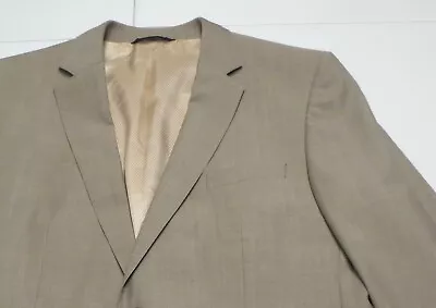 Men's Hugo Boss The James Sharp2 Slim Fit Light Brown Sport Coat Size 44L • $29.99