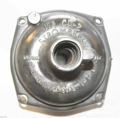 Zenith Stromberg 175CD-2 Carburetor Suction Cover Jaguar Triumph MGB Rover Volvo • $19.95