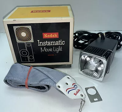 Vintage Kodak Instamatic Movie Light Model 1 Original Box ***READ*** • $3.49