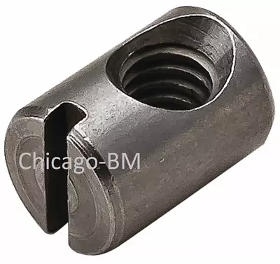 Cross Dowel Nut1/4-20 X 14mm- Finish : Zinc- 12-25-50-100 Pieces • $6.99