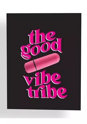 Naughtyvibes Good Vibe Tribe Greeting Card • $21.99
