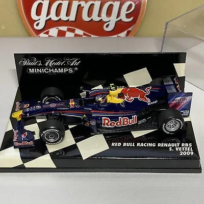 MINICHAMPS 1/43 Red Bull Racing Renault RB5 S.Vettel #15 2009 400090015 • $51