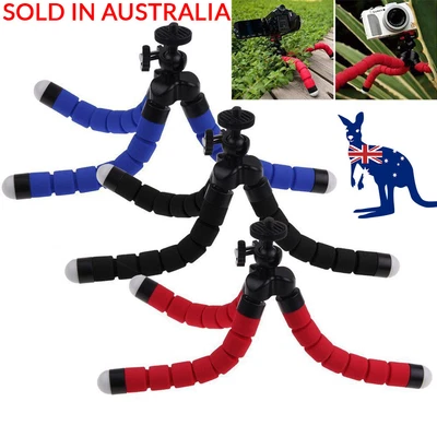 $8.99 • Buy Flexible Octopus Tripod Stand Gorilla Pod For Universal Phone GoPro Camera
