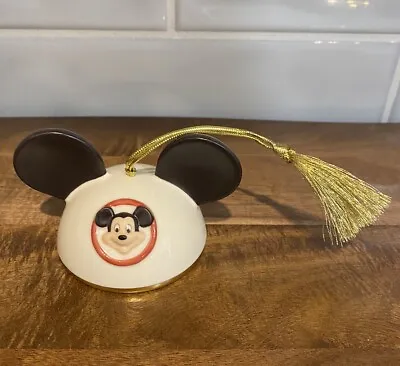 Lenox Mickey Mouse Ears  Hat Ornament • $20