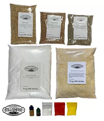 Hickory King Yellow Corn Barley Rye & Wheat Fermentation Kit For Moonshine • $73