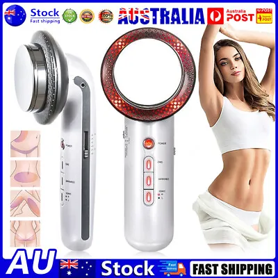 $22.77 • Buy 3 In 1 Ultrasonic Cavitation Fat Remover Body Massager Face Slimming Machine AU