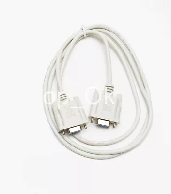 1.5m Crossover Null Modem Serial Console Cable RS232 DB9 9Pin Female To Female • $12.95