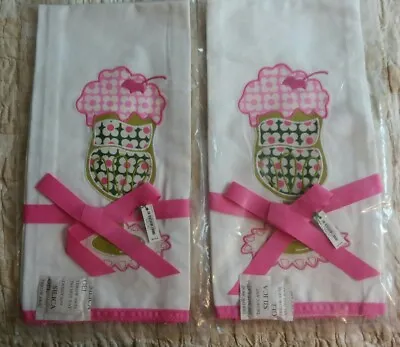 Vera Bradley Olivia Pink Tea Towel New With Tag • $12