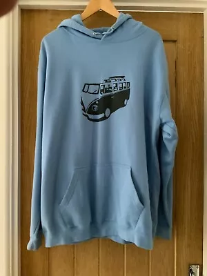 Hippie Van Camper Men's Pouch Pocket Hoodie - Volkswagen Camping • £18.99