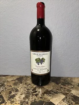 RARE Grgich Hills 3 Liters Jeroboam EMPTY Wine Bottle Collection Display Piece • $50