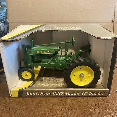 Ertl John Deere 1937 Model G 1/16 Precision Die Cast Scale Model Toy Tractor • $49.99