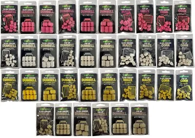 NEW Korda Fake Food Artificial Baits Corn Maize Dumbell All Flavours & Sizes • £4.25