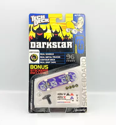 Vintage TECH DECK Darkstar Generation 7 Fingerboard Skateboard BRAND NEW SEALED • $85